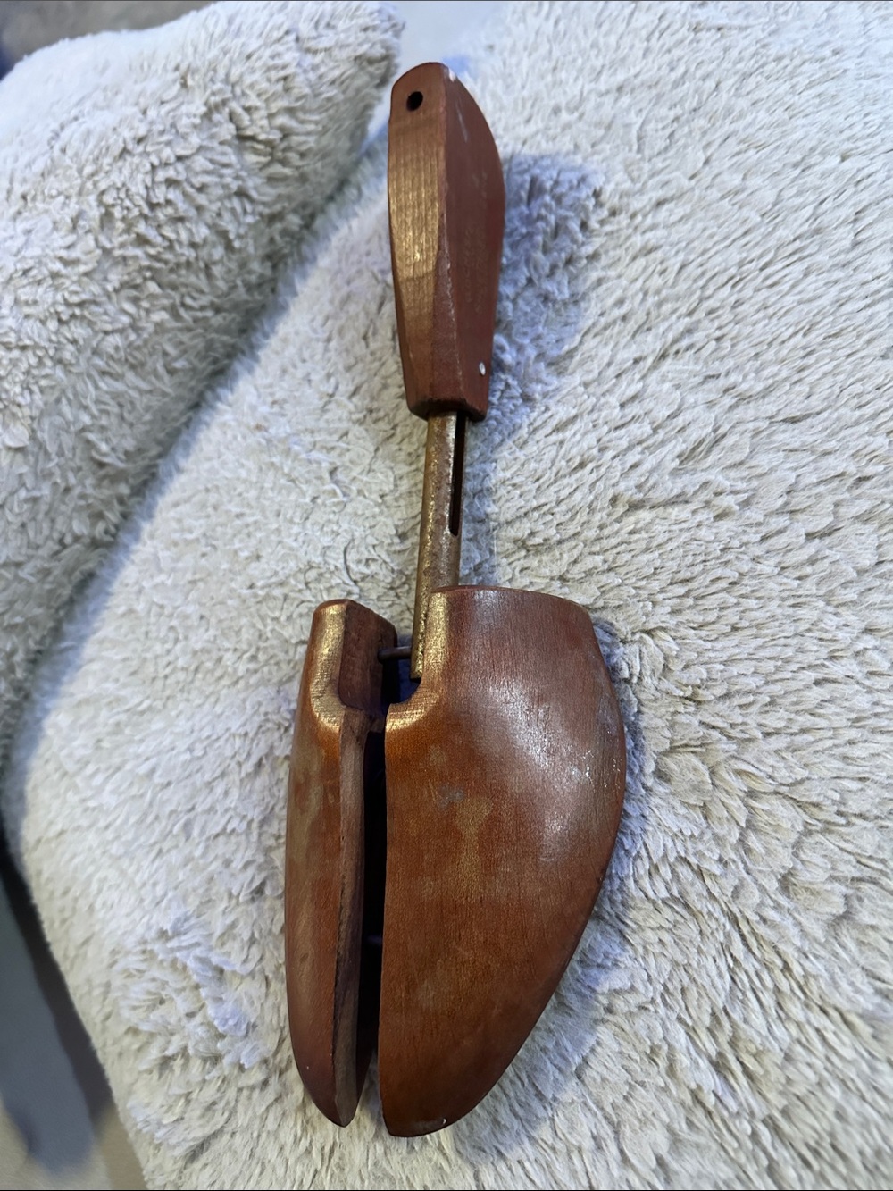 Vintage Wooden Shoe Stretcher - Brown